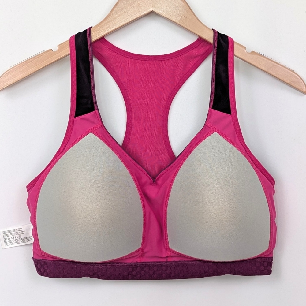 3 Moving Comfort Vixen Sports Bras Pull On Wire Free Workout Athletic XL C/D - Picture 12 of 16